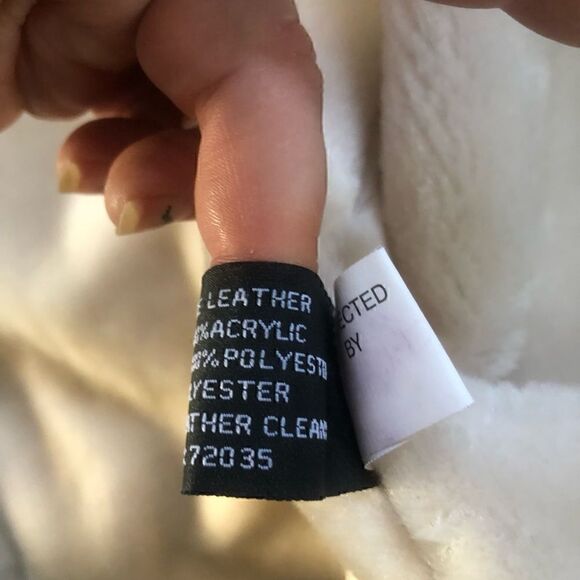 🔥🔥Adler collection Beautiful vintage lambskin tan leather jacket super warm - Picture 5 of 10